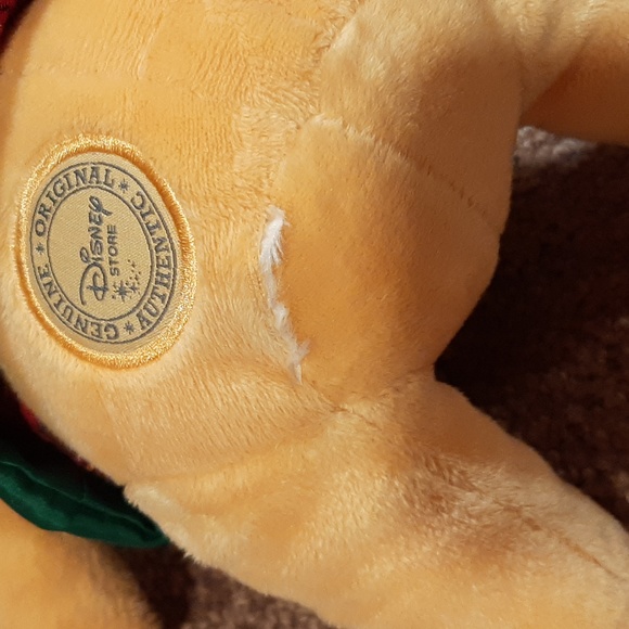 NWOT Disney Lumberjack Pooh Plush - Picture 4 of 6